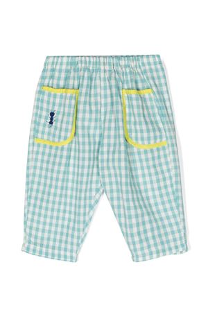 light-blue cotton trousers BOBO CHOSES KIDS | 124AB061450